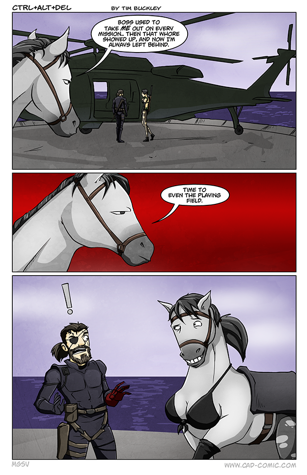 LOL...Metal Gear Solid V...a new Buddy...