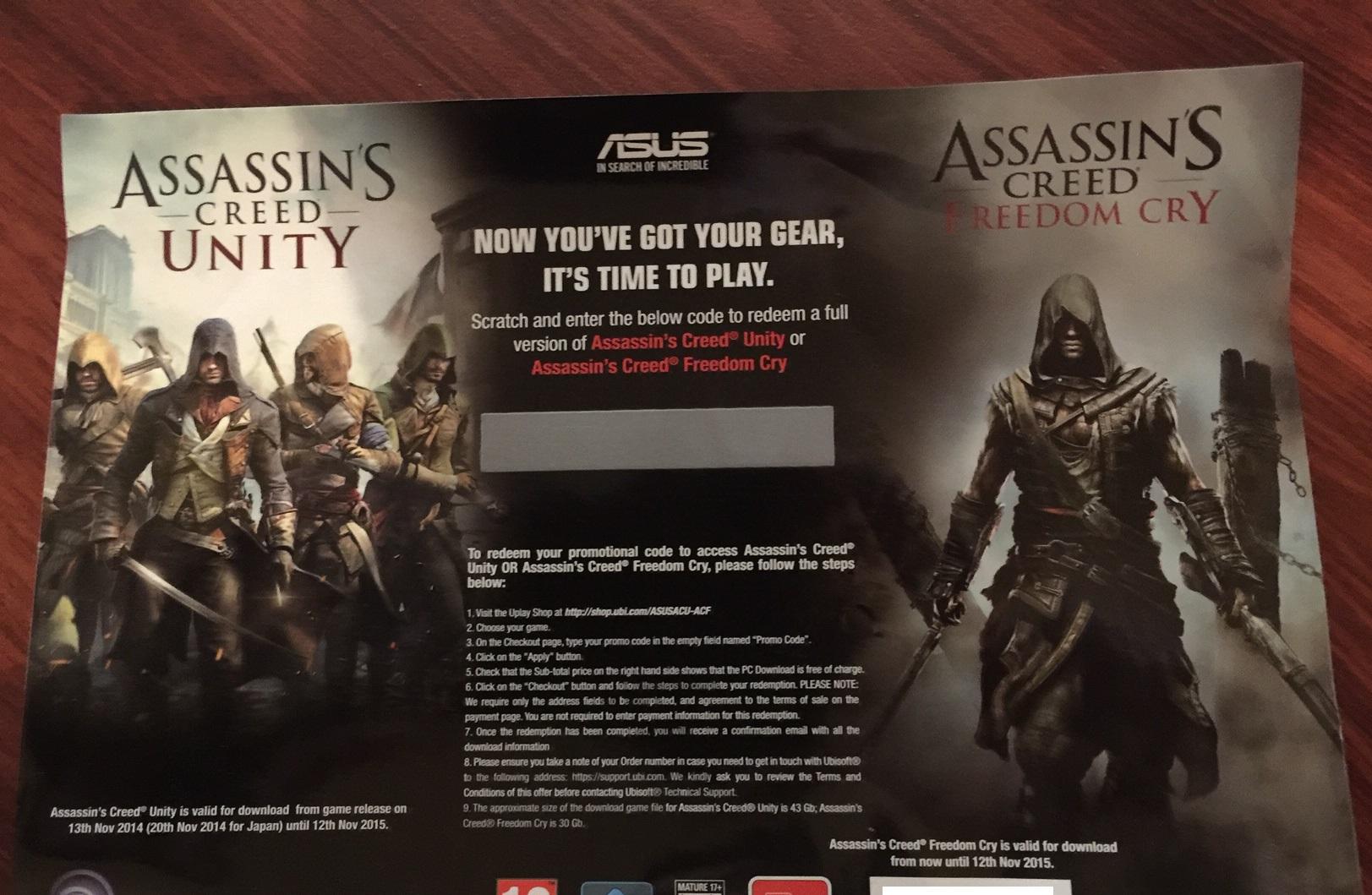 Assassin's Creed Unity/Freedom Cry - Winner picked with Random function