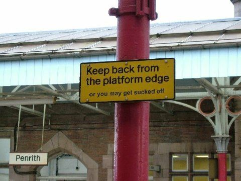 Warning, slutty trains approaching