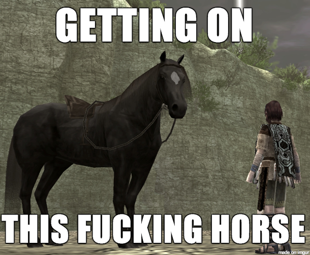 Just beat Shadow of the Colossus and this was the hardest part of the game