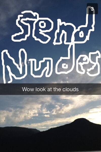 When the clouds helping you out