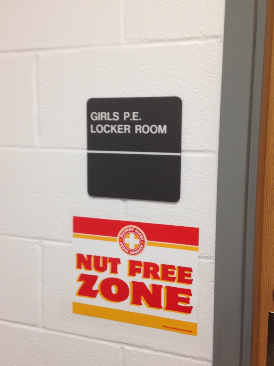 Nut Free Zone