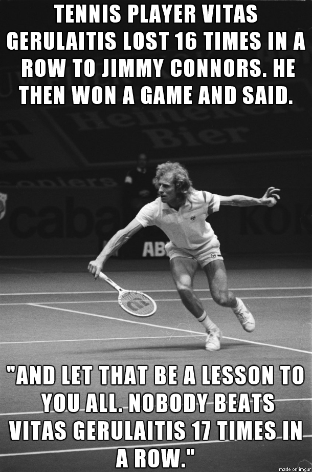 Wiser words have never been said.