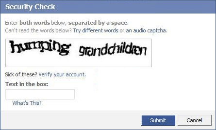 WHen grandma wants to join facebook