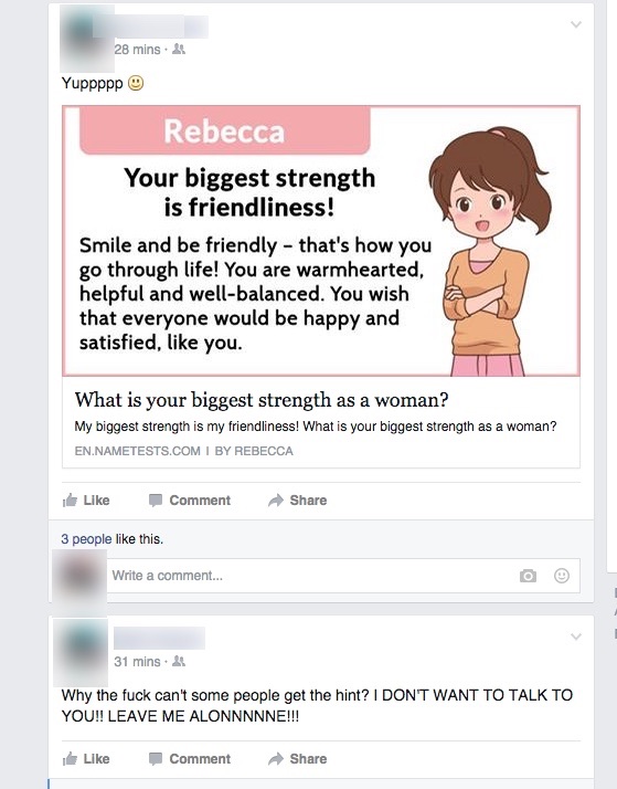 No really, she's a sweet heart.