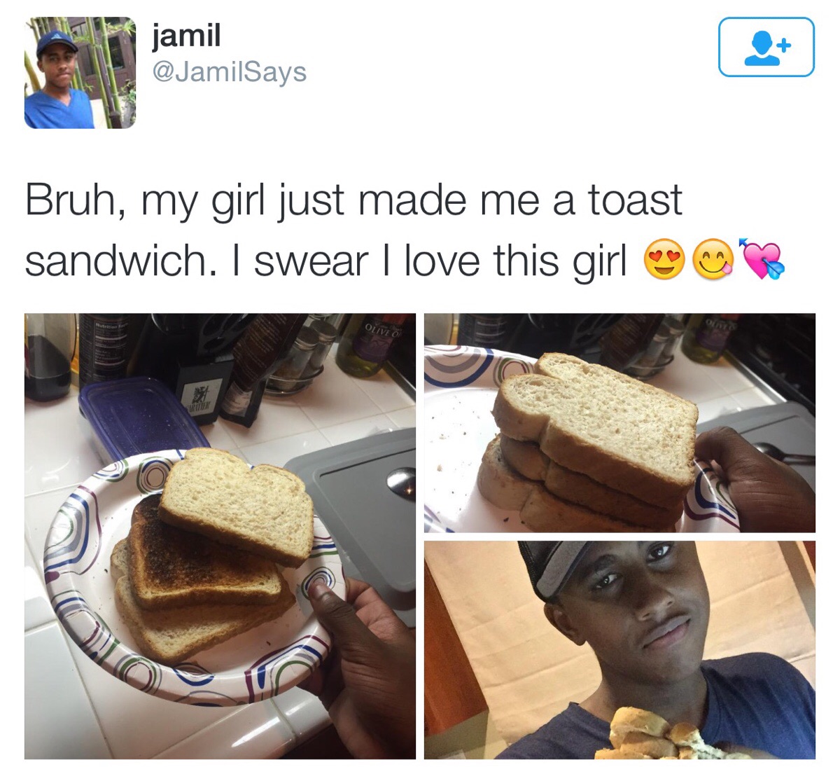When Bae can cook like no other