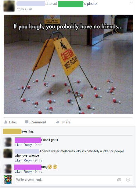 A joke for people who love science