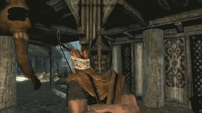 Haven't played Skyrim for a long time now, and this just happened: