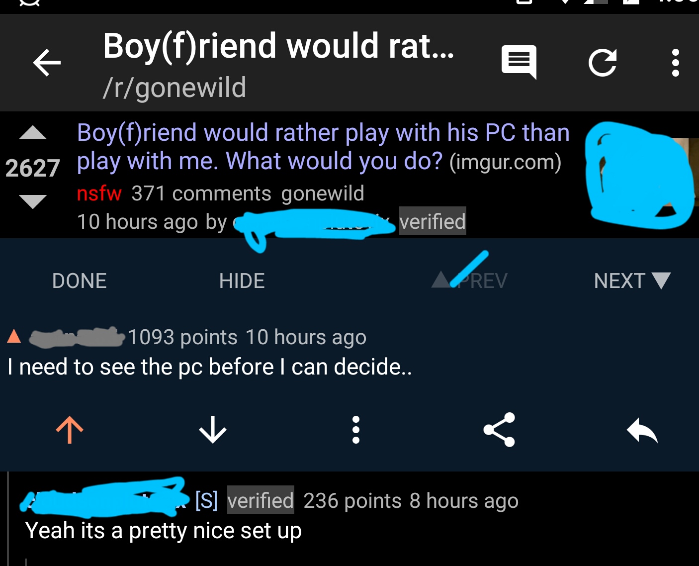 A true brother in action.