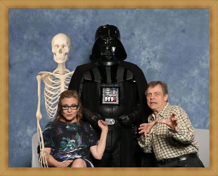 Skywalker Family Portrait w/ mom