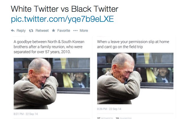 White Twitter vs. Black Twitter