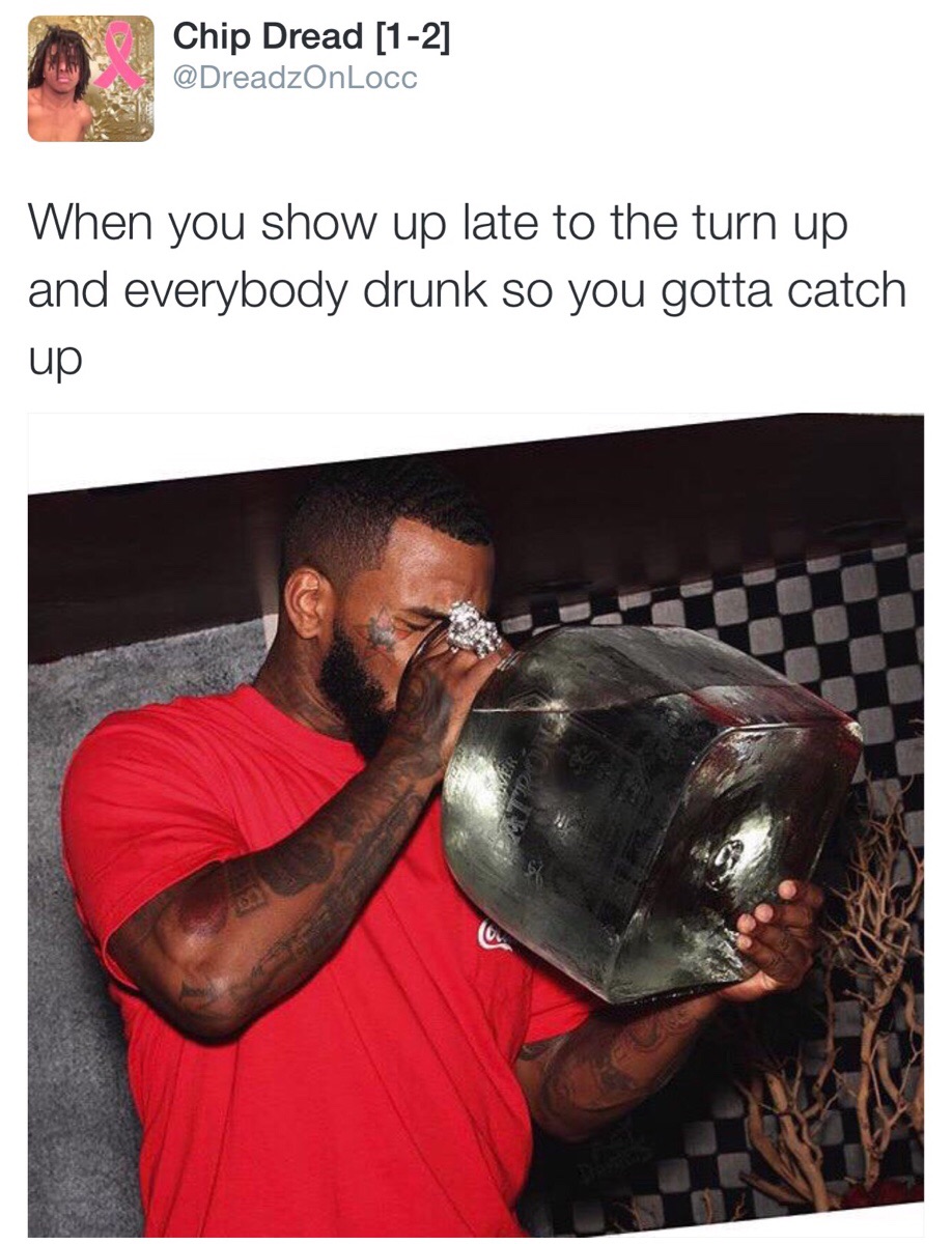 Kill that cup and pour some more u