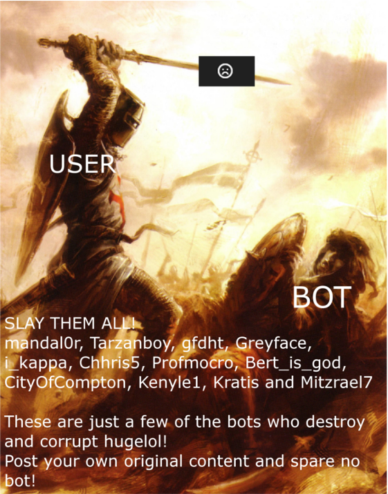 Don't let the bots win!