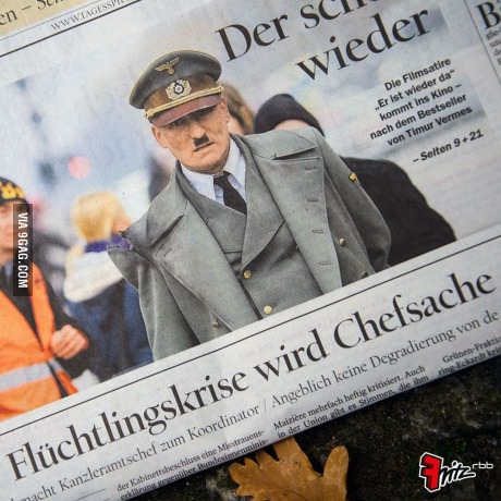 German newspaper: Refugee Crisis is going to be a matter for the boss (picture= new movie)