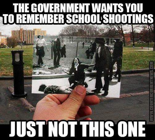 The government wants you to remember school shootings