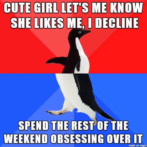 At a party this Friday, I'm recently single...