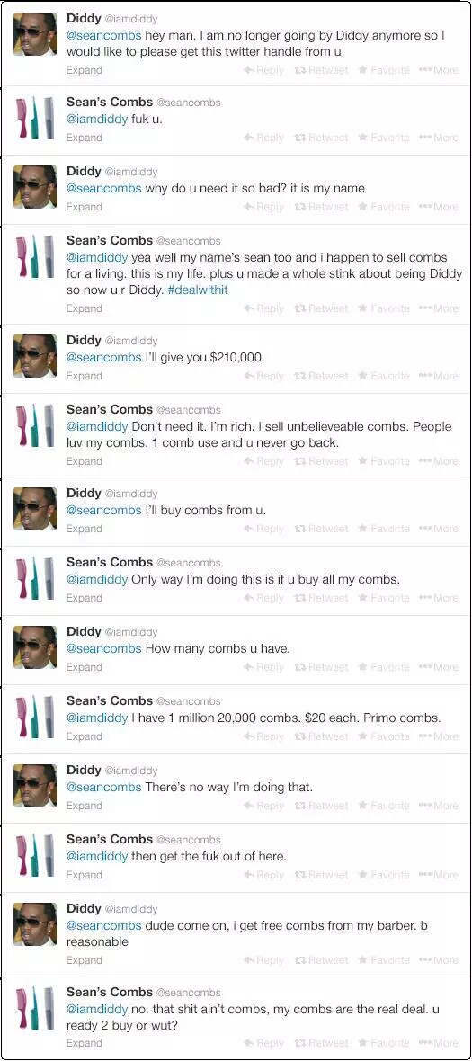 Diddy needs to chill with the name changes