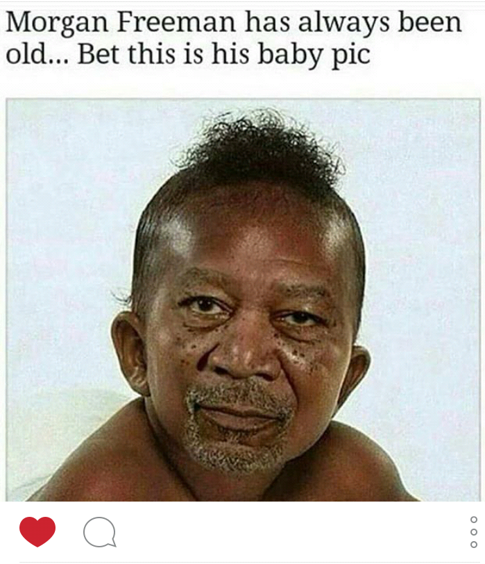 He just doesn't get old