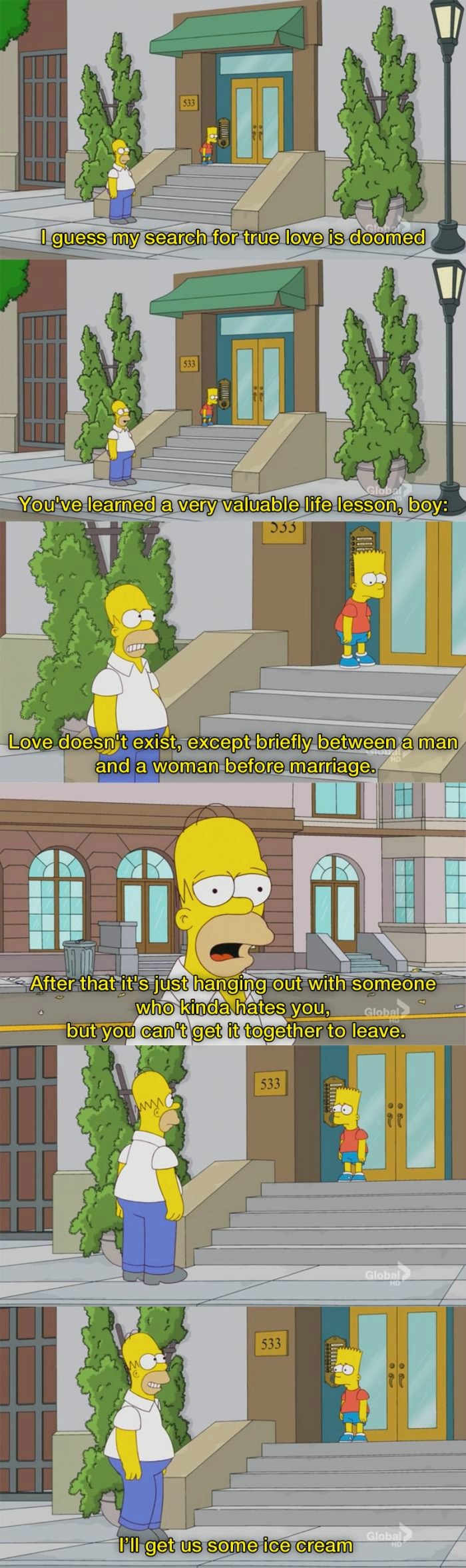 The Simpsons' Hard Truths.