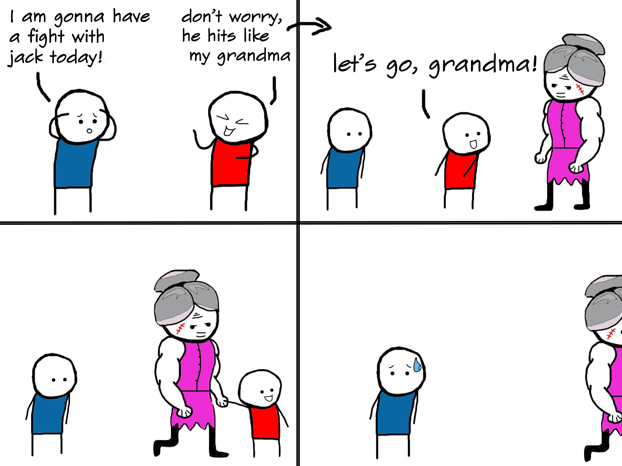 Bad ass grandma