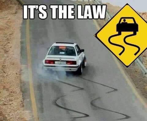 It's the law.