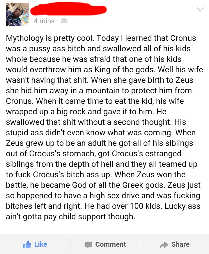 Mythology is pretty cool