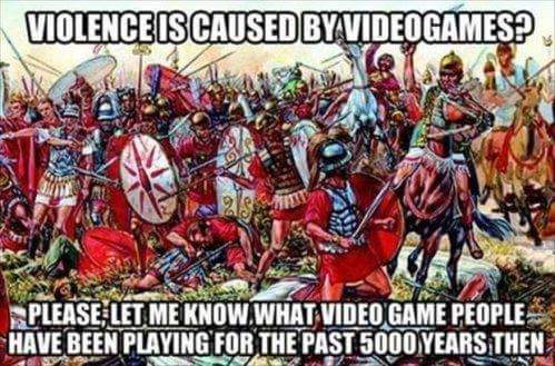 Videogames â‰  violence