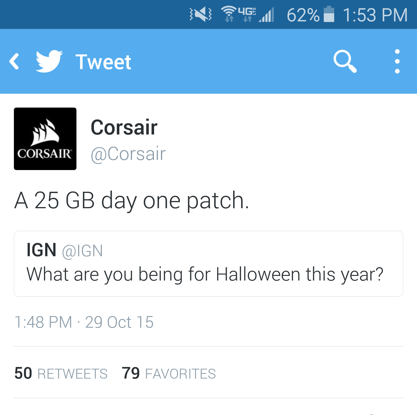 Corsair getting in the Halloween spirit.