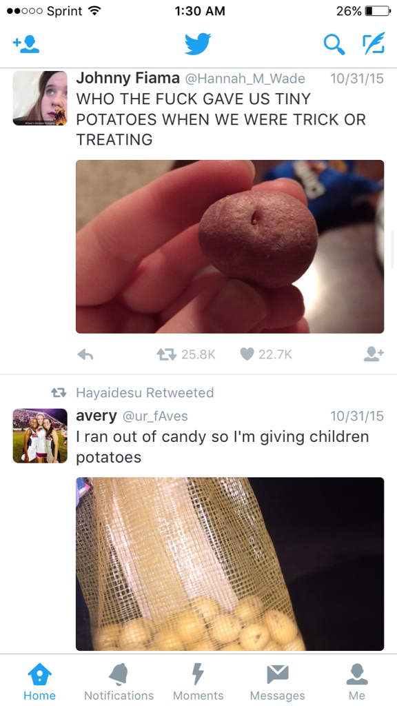 ***ing potatoes