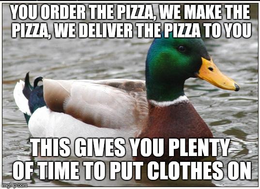 Here's a tip from a pizza guy