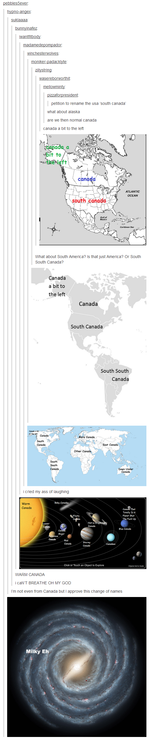 Petition to rename Canada