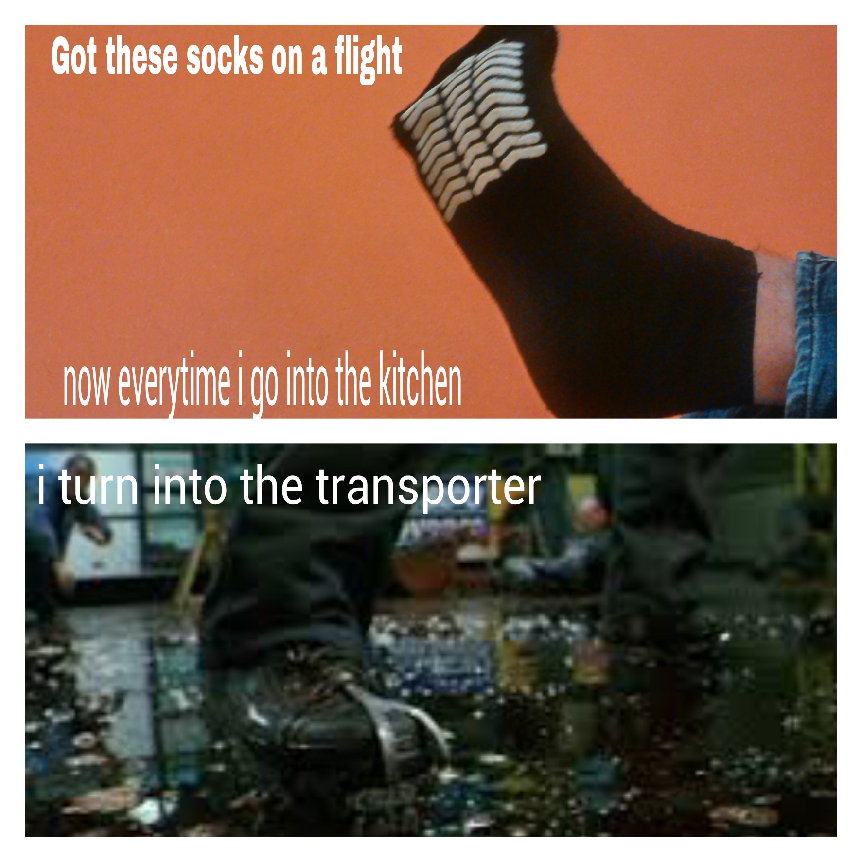Transporter socks