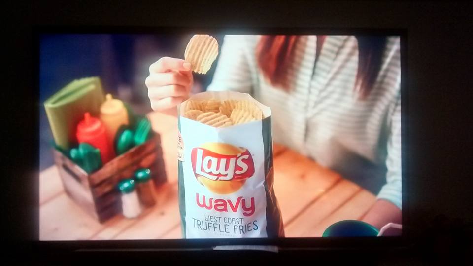 Nice try, Lay's. No one has EVER seen a full bag of potato chips - your ad is false.