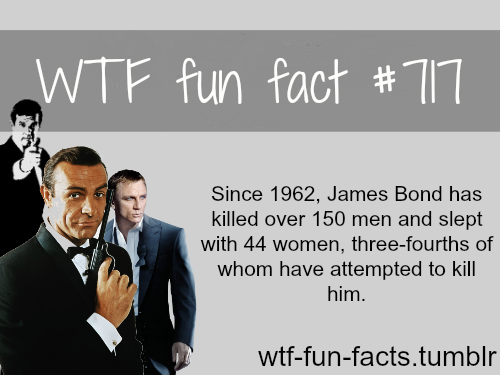 James bond facts