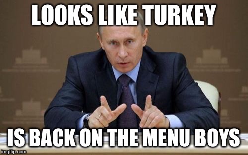 Putin gets to celebrate Thanksgiving