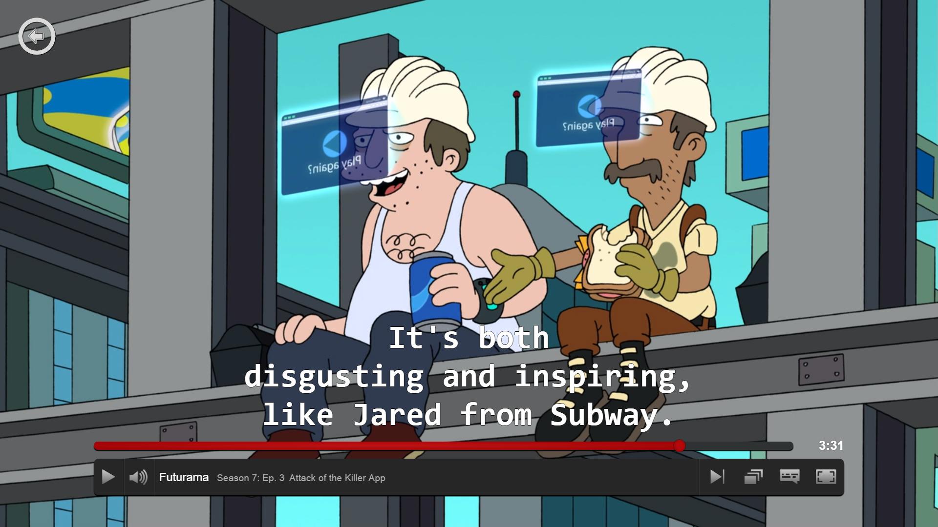 Futurama called it.