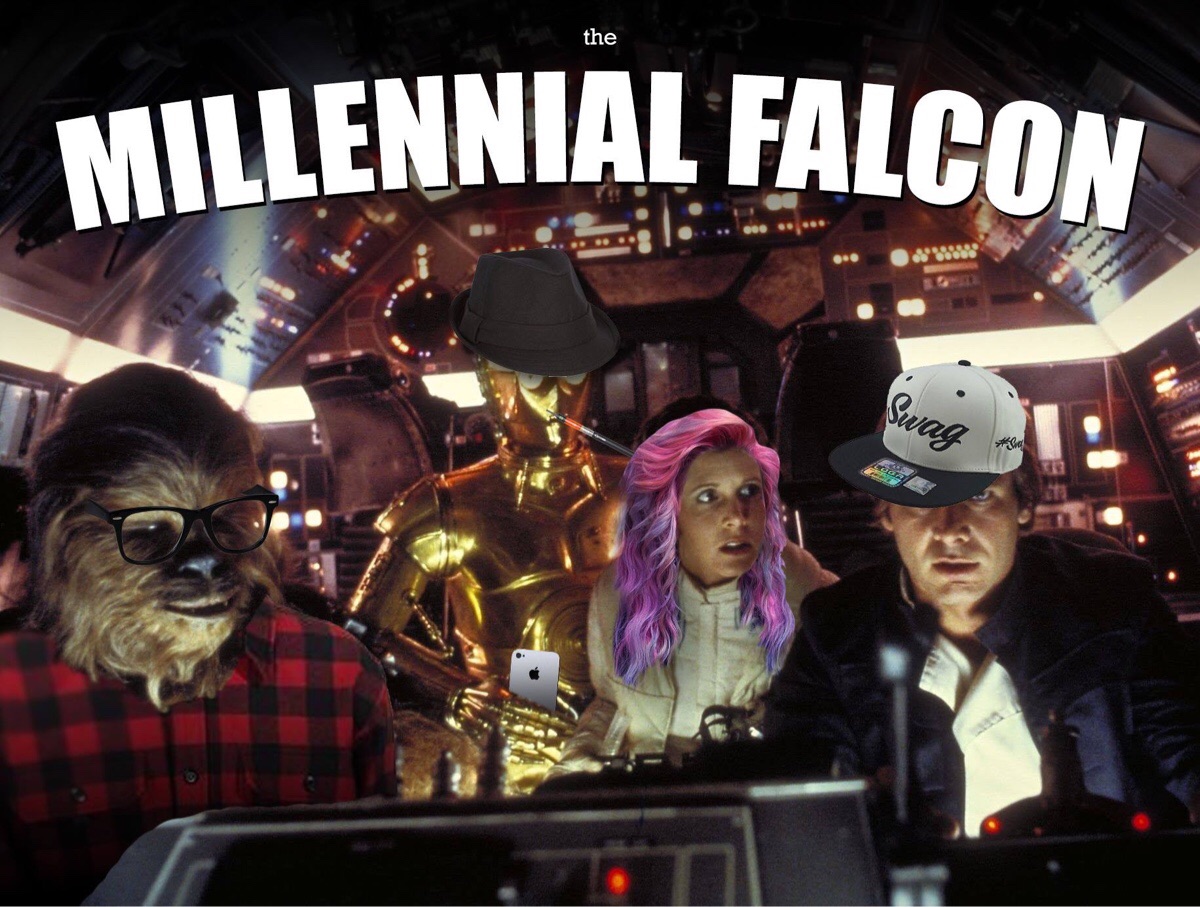 In honor of the upcoming Star Wars movie
