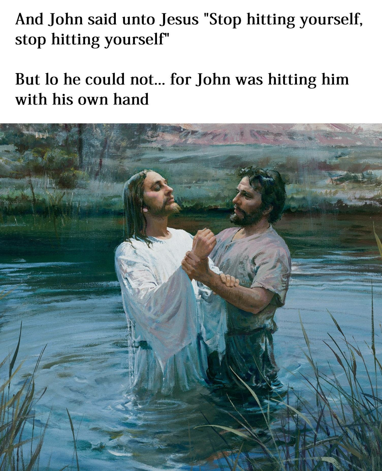 John, please! Can we move along now?