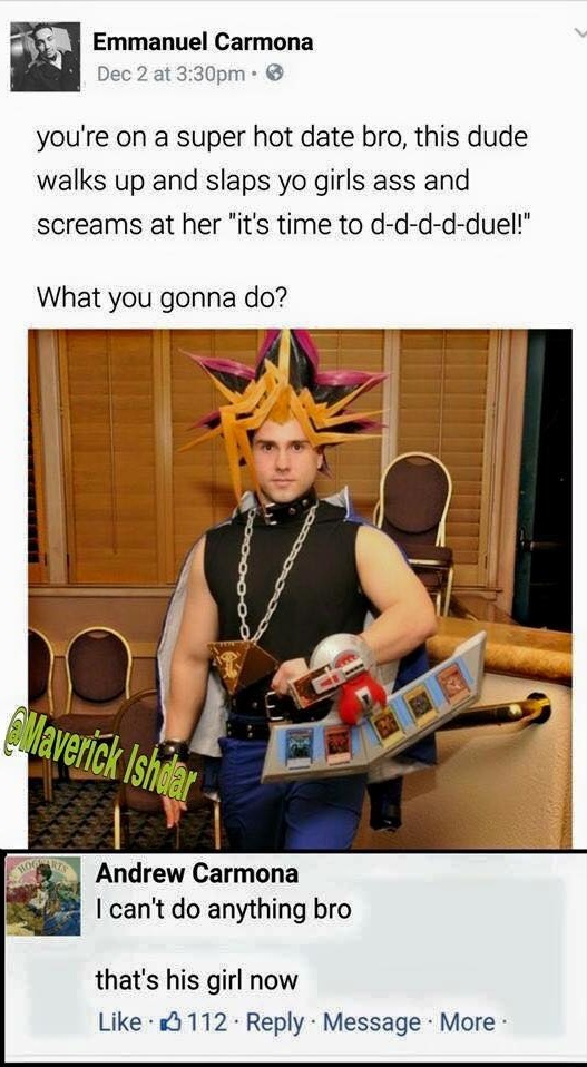 You don't *** with Yugi