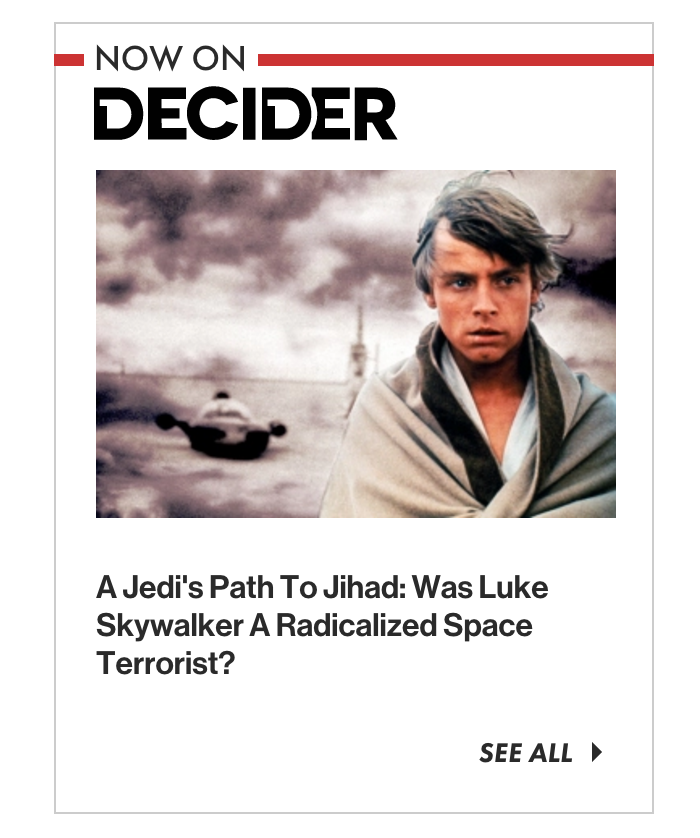 You've got to be kidding me.