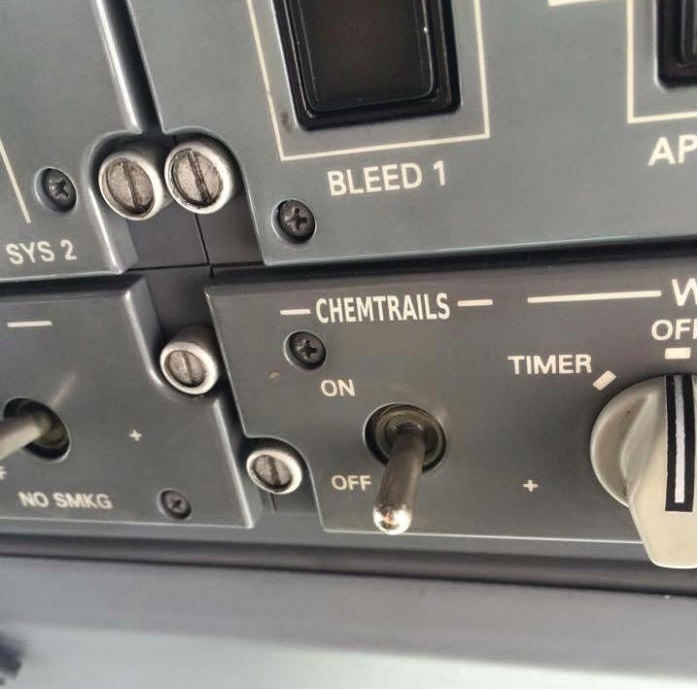 Leaked picture of chemtrail aircraft