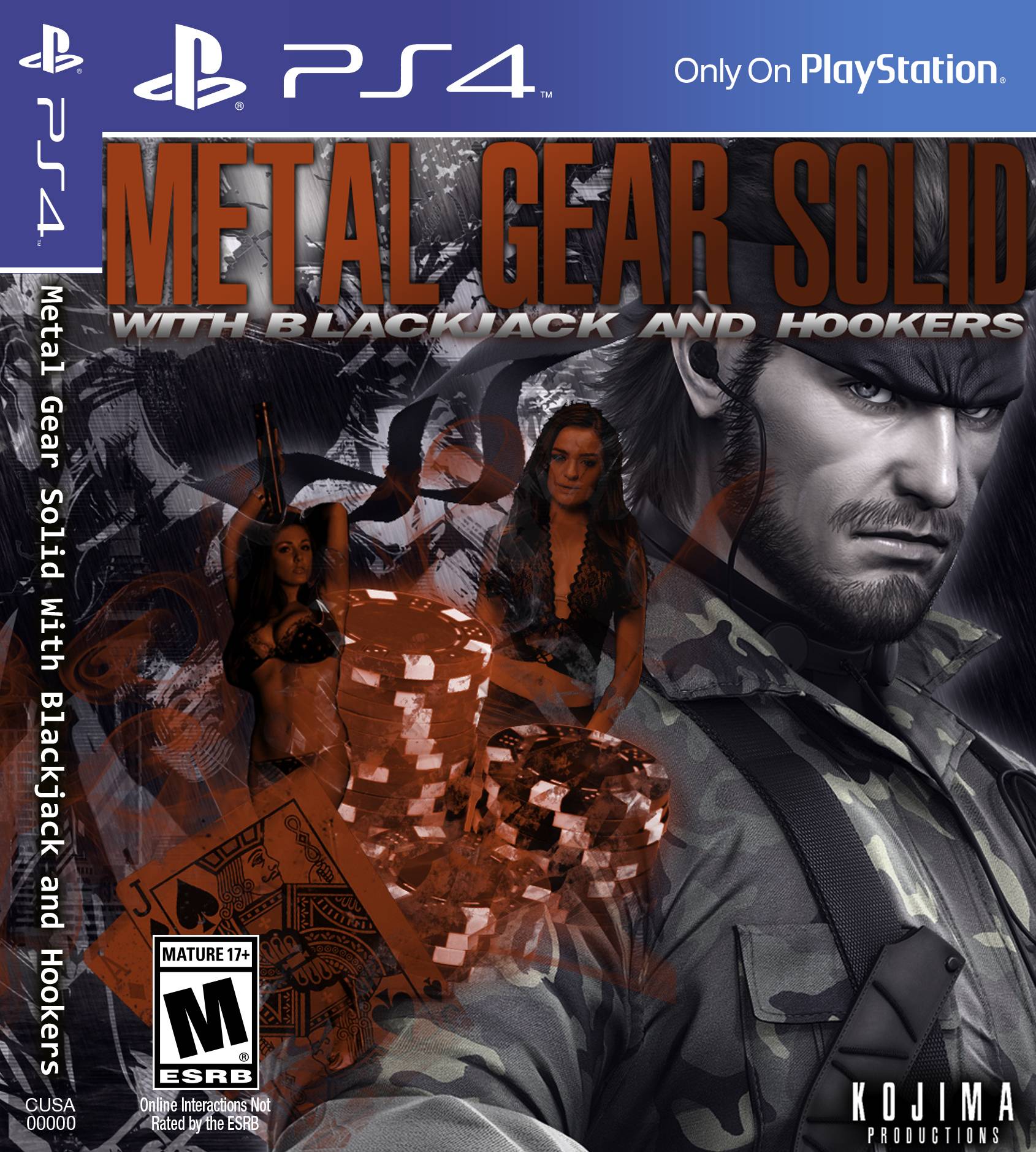 Leaked Box Art for Kojima's Next Game