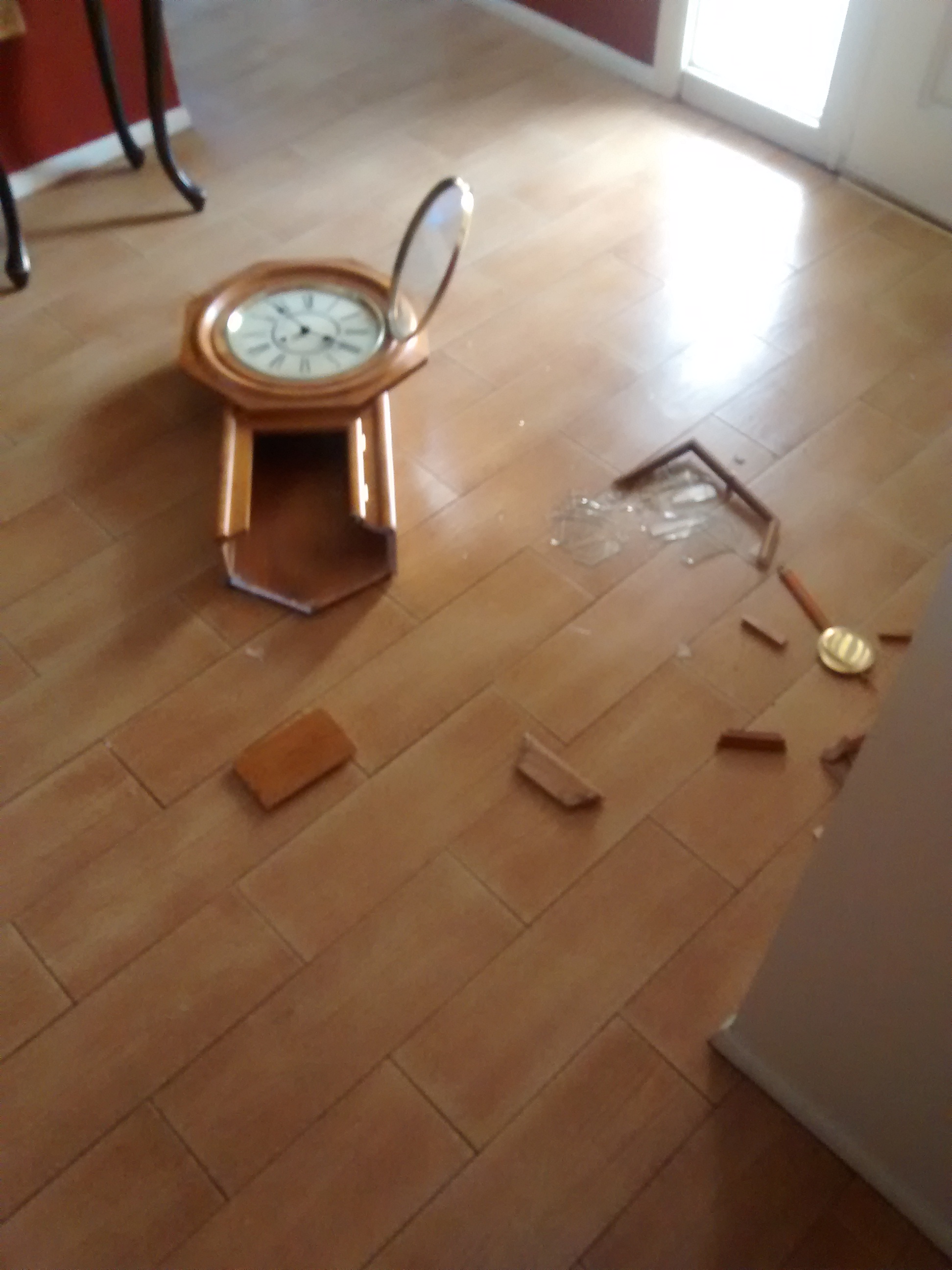 Drunk me still isn't saying what happened, but I'm fairly sure that he rolled in around 4am.