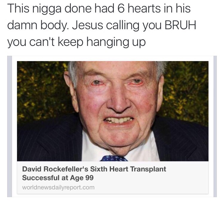 Mans had 6 hearts
