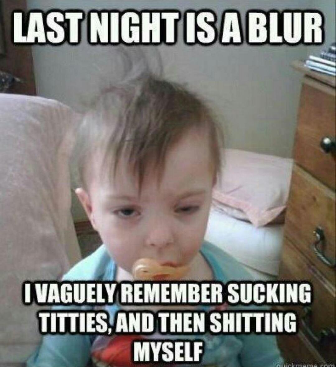Last night