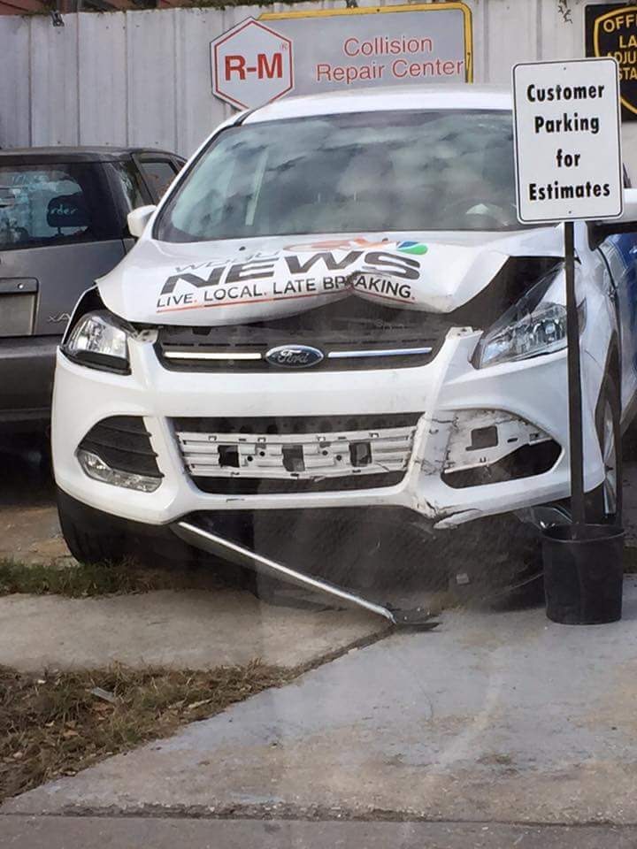 Late braking indeed...
