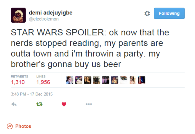 StarWars spoilers...