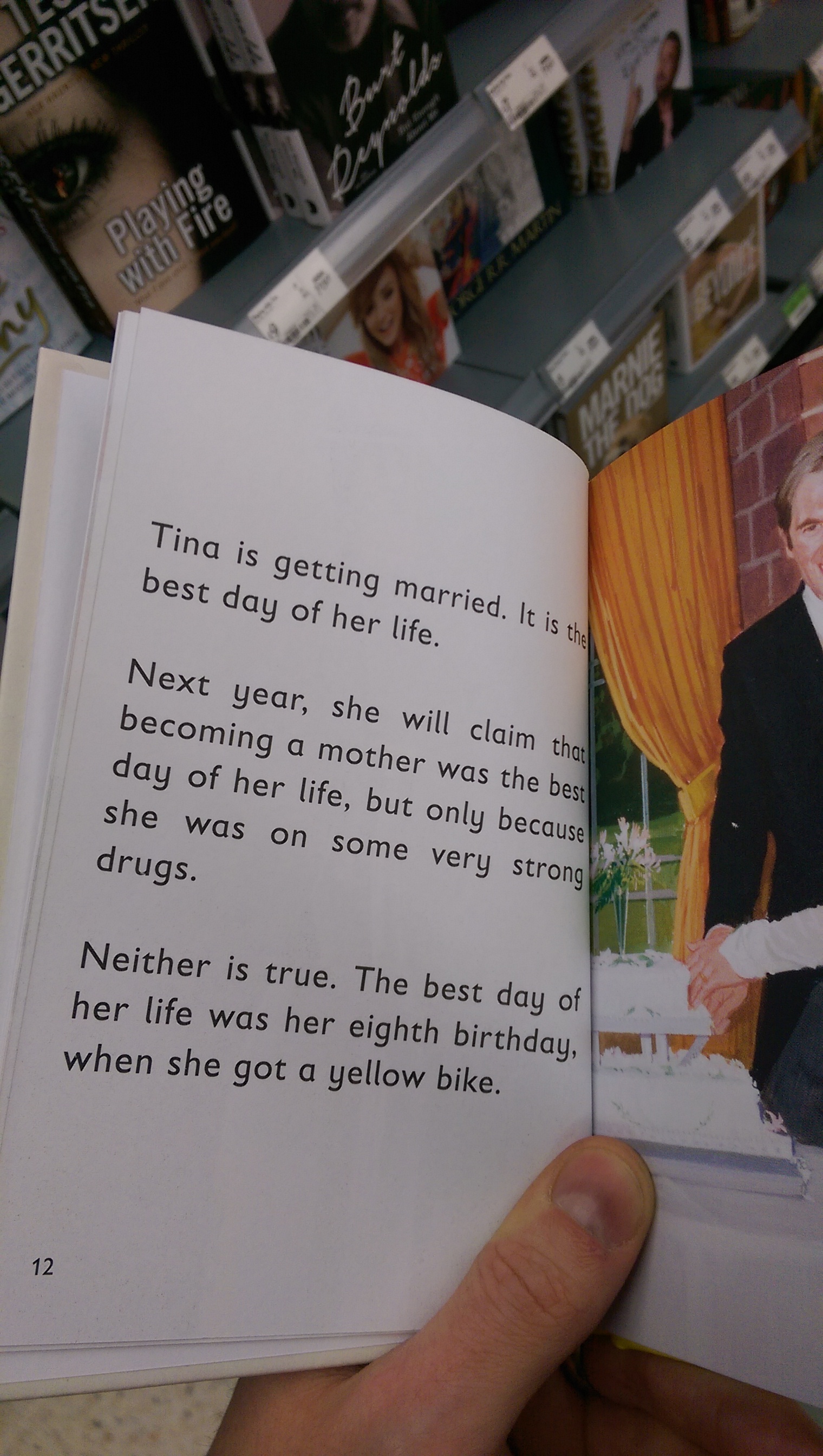 At Christmas, you can buy a book that explains women
