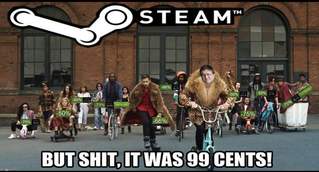 Steam winter sales be like