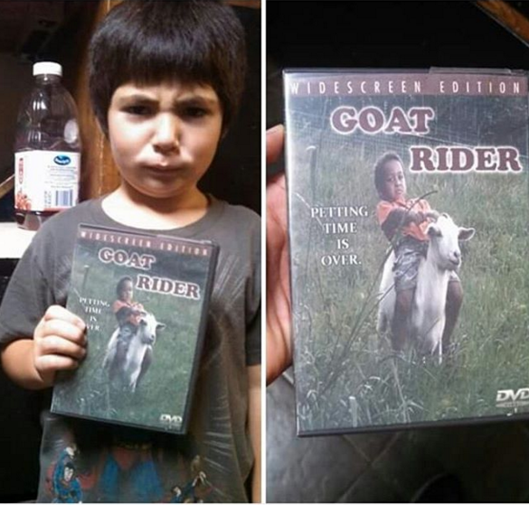 He asked for Ghost Rider over the phone. It makes more sense now.